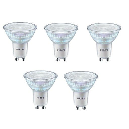 Philips Master LEDspot Value Dimbar 4,7W 827 GU10 36° 345 lumen, 5-pack