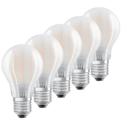 Ledvance Osram Retro LED Standard 7W/827 (60W) E27 matt, 5-pack