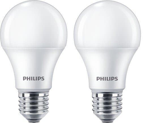 Philips LED Standard 13W 827 1521 lumen E27 A67 matt 2-pack