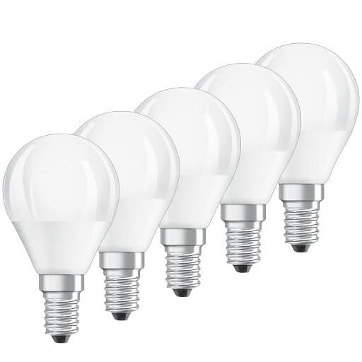 Ledvance Osram Parathom LED Classic 5W/827 (40W) E14 matt, 5-pack