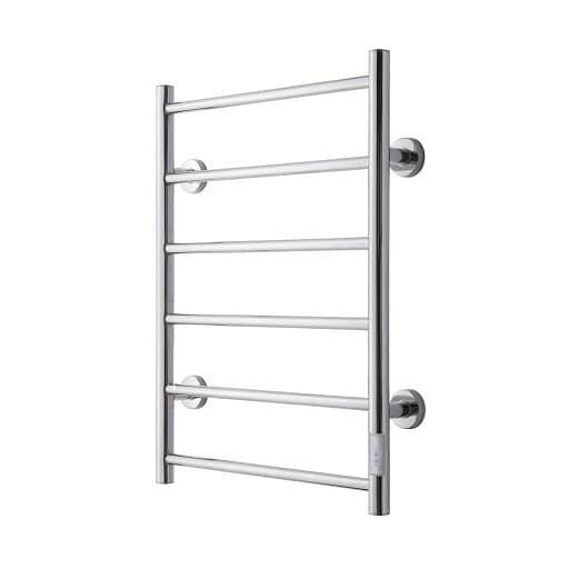 TVS Eldo 6l handdukstork med timer, till el, 690x500 mm, polerat rostfritt stål