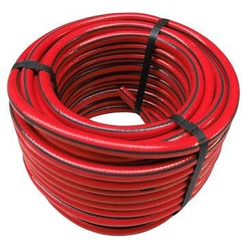 Worker Armeret PVC Slang 3/4" Svart/röd 25 meter
