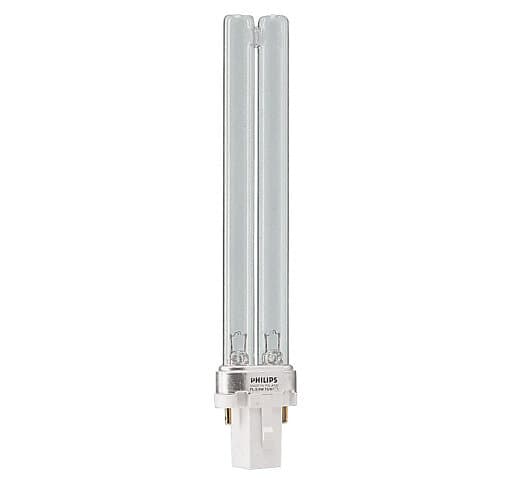 Philips Kompakt rör PL-S TUV 9W G23 Sterilisering