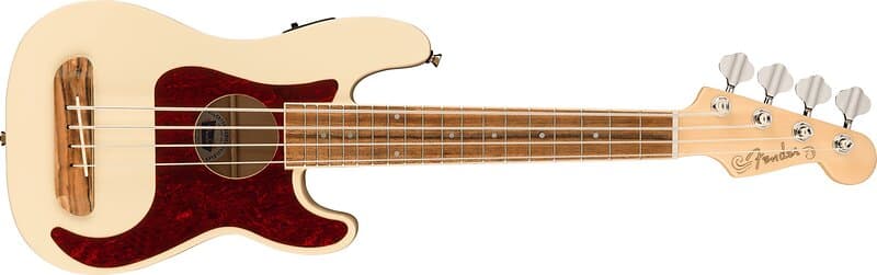 Fender Fullerton Precision Bass Ukulele ( Olympic White )