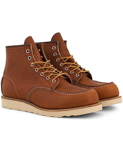 Red Wing Shoes Moc Toe Oxford Classic Work (Herr)
