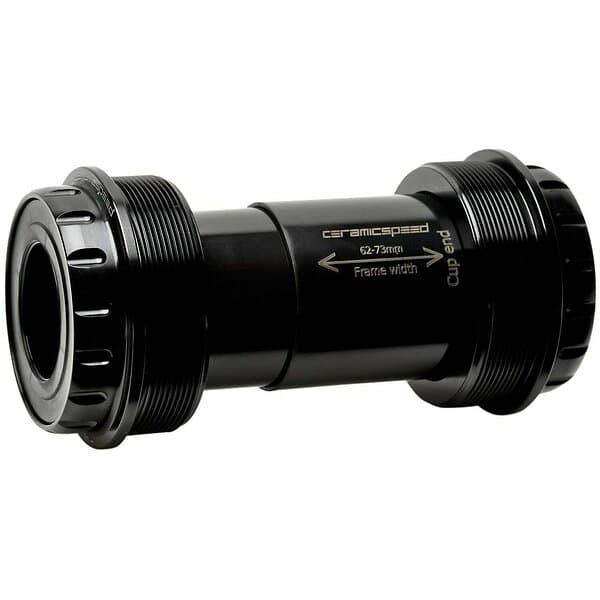 CeramicSpeed T47/68 Shimano Bottom Bracket Cup Svart 68 mm
