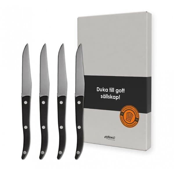 Exxent Palermo Curve Grillknivset 4 delar