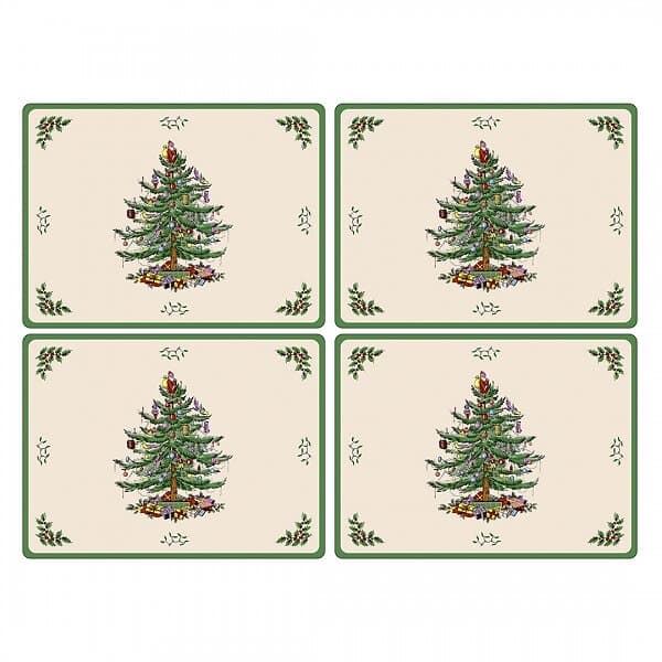 Spode Christmas Tree Bordsunderlägg 40x30 cm 4-pack