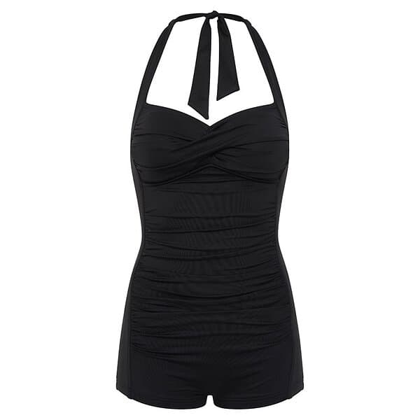 Seafolly Boyleg Halter Neck With ben Swimsuit (Women's)