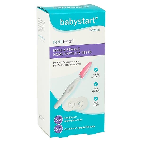 BabyStart Fertilitetstest för män & kvinnor 4-pack