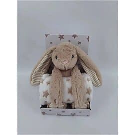 CarloBaby Fleecefilt & Gosekanin Beige