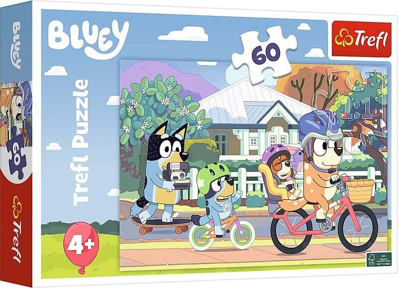 Bluey Trefl Pussel 60 Bitar