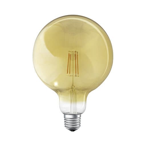 Ledvance SMART+ globe Ø120 ZigBee 6W 824 680 lm E27 klar filament guld