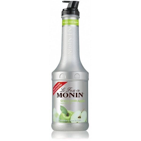 Monin Le Fruit Granny Smith Apple fruktpuré. grönt äpple 1L