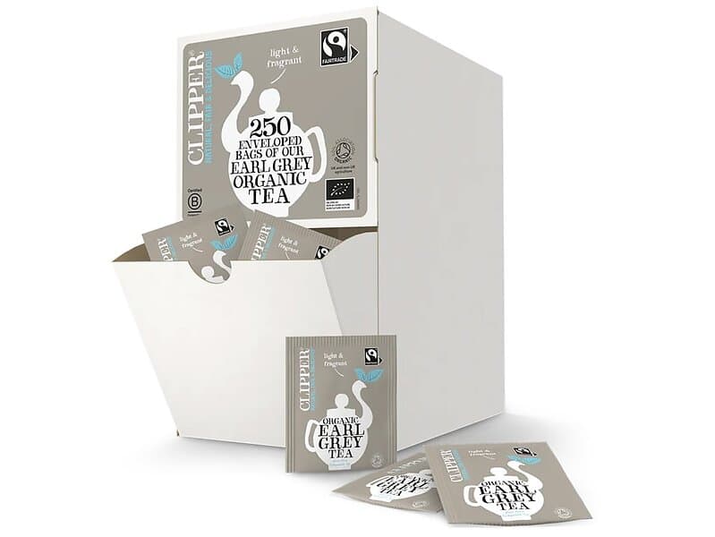 Clipper Organic Earl Grey Tea. 250 påsar