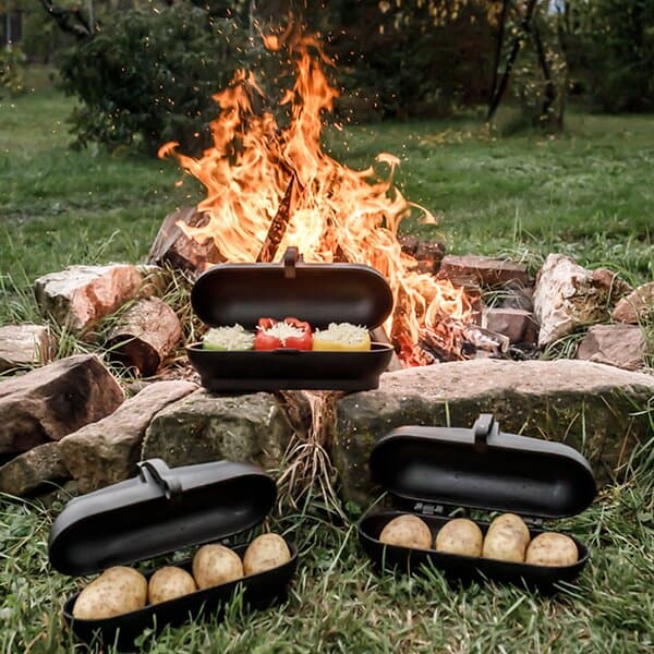 Petromax Cast-iron Potato Cooker PRMPTO30