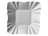Papstar Demoskål PURE 9x9x3cm hvit (250)