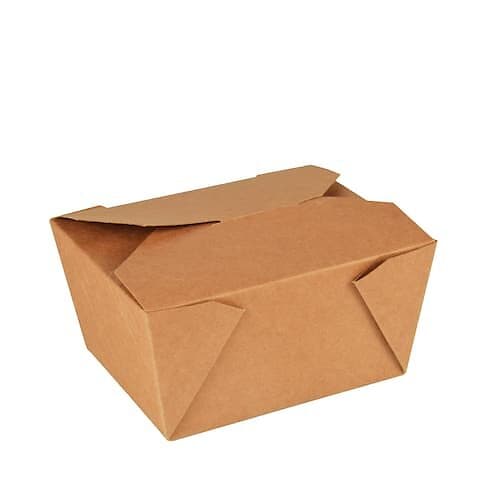 Papstar Takeawayboks PURE papp foldet 750ml (50)