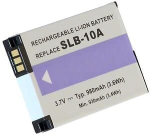 Batteriexperten Batteri SLB-10A för Samsung, 3,6V (3,7V), 1050 mAh