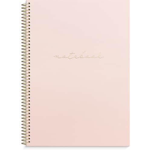 Burde Spiralbok A4 rosa