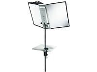 Durable Bordstativ SHERPA 10 lommer sort