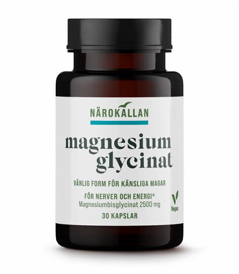 Närokällan Magnesiumglycinat 30 kapslar