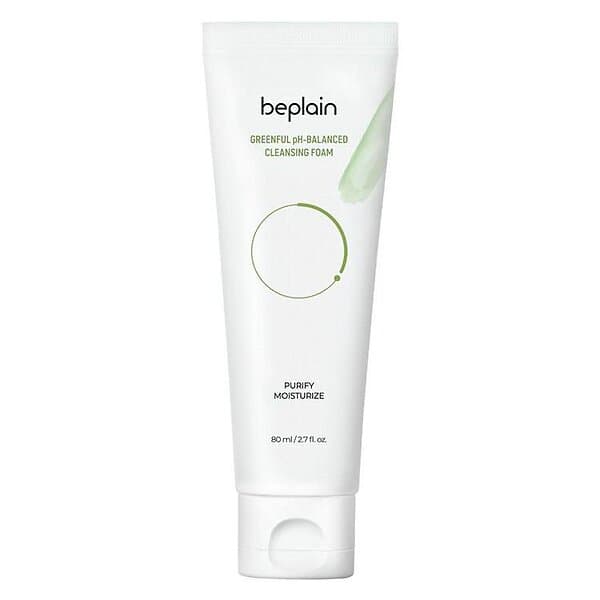 Beplain Mung Bean pH Balanced Cleansing Foam 80ml