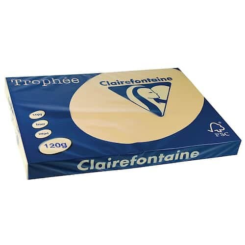 Clairefontaine Kopipapir TROPHEE A3 120g krem (250)