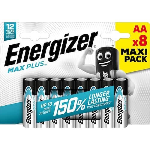 Energizer Batteri Alk Max plus AA (8)