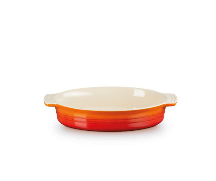 Le Creuset Heritage Ovalt Fat Stengods Volcanic