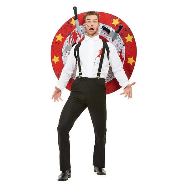 Smiffys Knivkastare Maskeraddräkt - Cirkus maskeradkläder