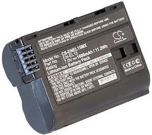 Batteriexperten Batteri till EN-EL15 ersättningsbatteri