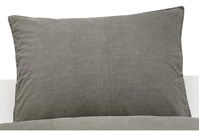 Borganäs of Sweden Örngott Washed 2-pack Grå