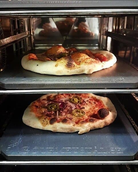 Gourmetstål Pizzastål, gastronorm GN 2/3 354 x 325 mm