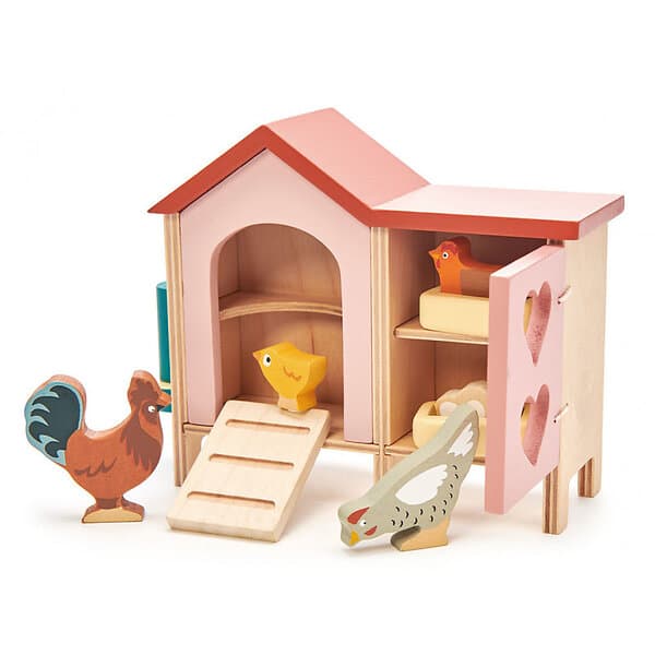Tender Leaf Toys - Dollhouse Set Chicken Coop (TL8164)