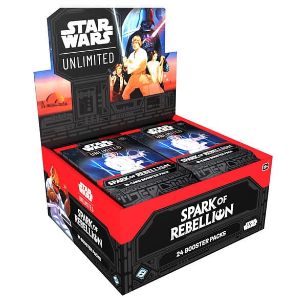 Star Wars Unlimited Spark of Rebellion Booster Display (24 boosters)