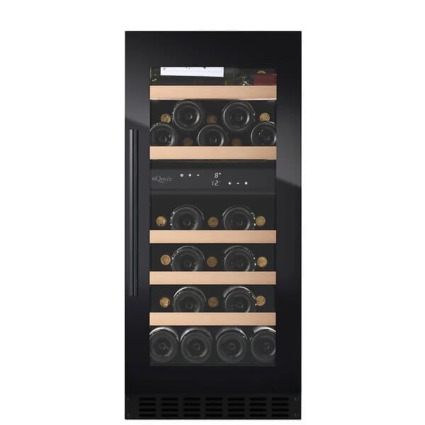 mQuvée Inbyggbar vinkyl WineCave 800 40D Fullglass Black