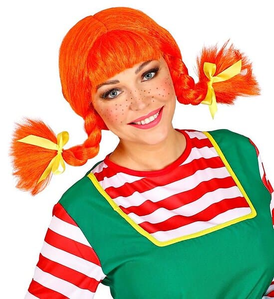 Widmann Pippi Långstrump Peruk