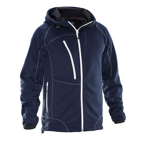 Jobman Hoodie 5152 HoodieMarin/Vit S 65515253-6710-4