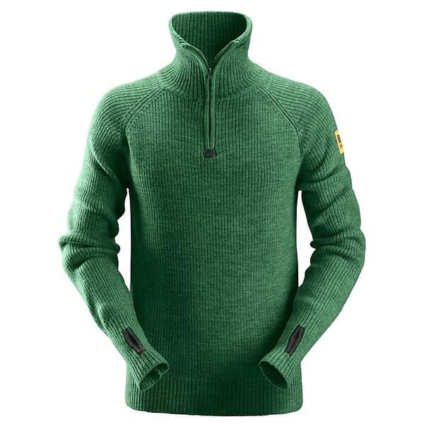 Snickers Workwear Tröja 44563 zip Ull Sweater i 1/2 29053900006