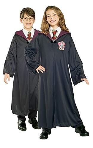Rubies RUBIE'S 700574 Harry Potter badrock, unisex barn, enkelsäng, flerfärgad, 3–4 år