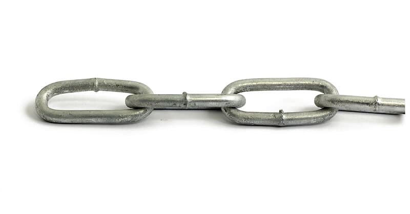 Habo Kätting Varmgalv 4mm Lång Länk 30m