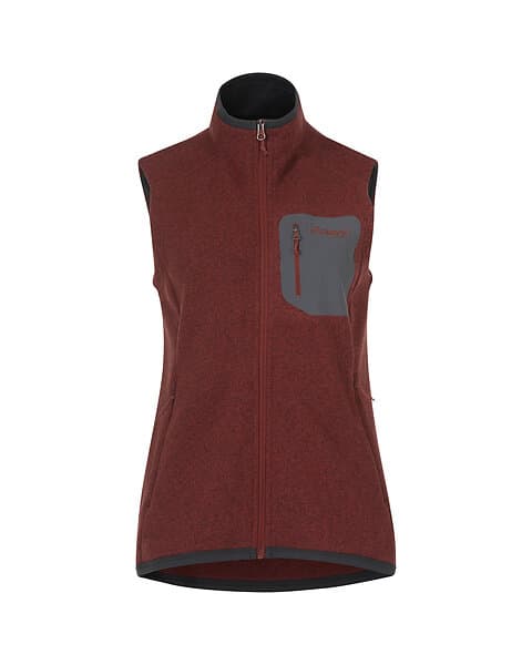 Bergans Kamphaug Knitted Vest (Dam)