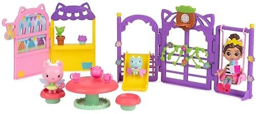 Gabby's Dollhouse Kitty Fairy' Garden Party Set