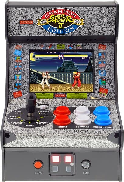 My Arcade Micro Player Pro 7,5” Street Fighter II Retro spelkonsol