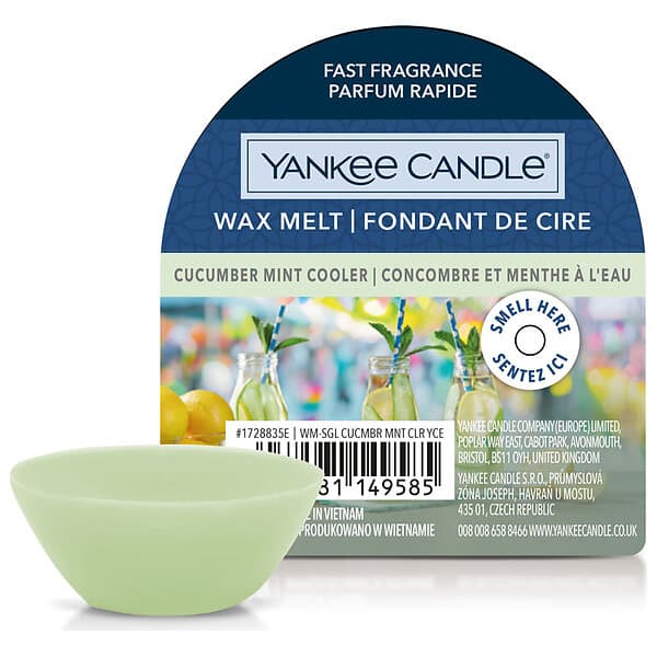 Yankee Candle Wax Melt Cucumber Mint Cooler