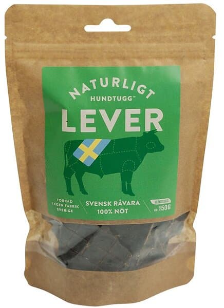 Naturligt Hundtugg Nötlever 150g