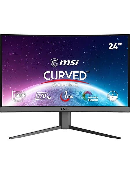 MSI Optix G24C4 E2 24" Välvd Gaming Full HD VA 180Hz