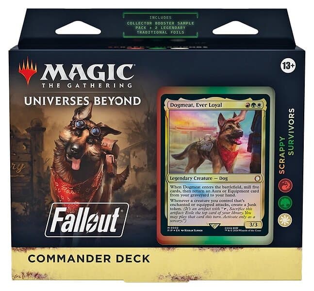 Magic the Gathering Fallout Scrappy Survivors Commander Deck