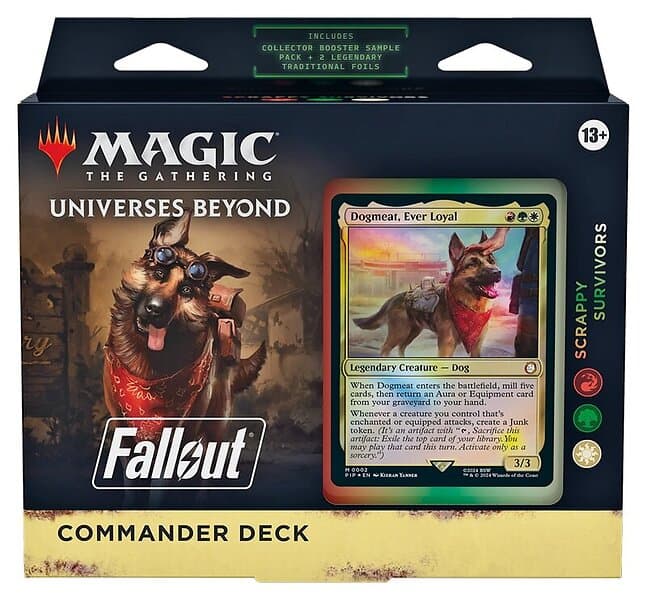 Magic the Gathering: Fallout Commander Deck Scrappy Survivors